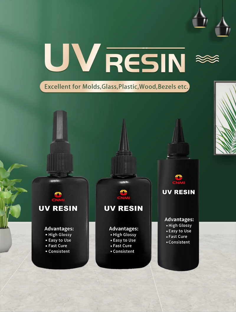 CNMI UV Hard Resin liquid Crystal Clear Glue Resin